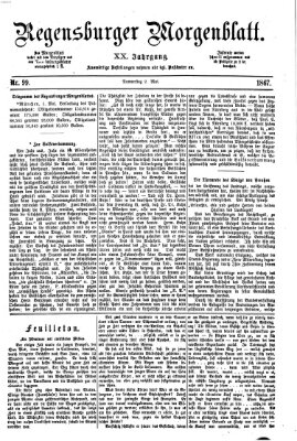 Regensburger Morgenblatt Donnerstag 2. Mai 1867