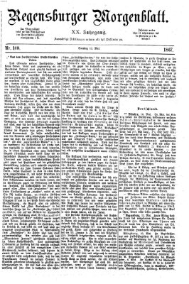 Regensburger Morgenblatt Sonntag 12. Mai 1867