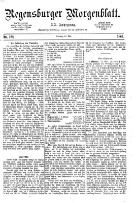 Regensburger Morgenblatt Sonntag 26. Mai 1867