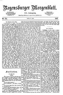 Regensburger Morgenblatt Freitag 14. Juni 1867