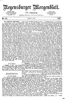 Regensburger Morgenblatt Samstag 15. Juni 1867