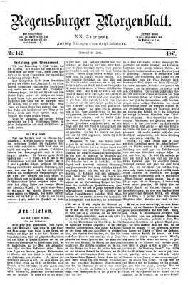 Regensburger Morgenblatt Mittwoch 26. Juni 1867