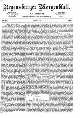 Regensburger Morgenblatt Sonntag 7. Juli 1867