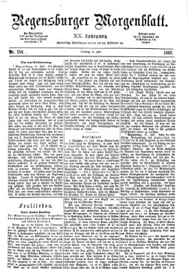 Regensburger Morgenblatt Dienstag 16. Juli 1867