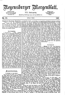 Regensburger Morgenblatt Freitag 2. August 1867