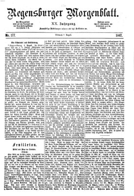 Regensburger Morgenblatt Mittwoch 7. August 1867