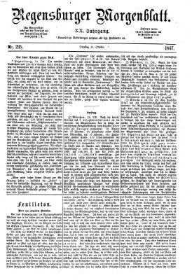 Regensburger Morgenblatt Dienstag 15. Oktober 1867