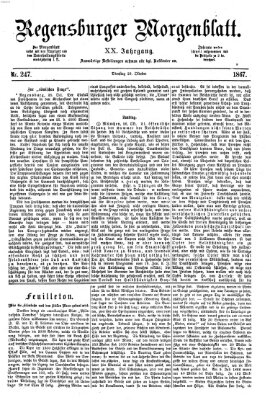 Regensburger Morgenblatt Dienstag 29. Oktober 1867