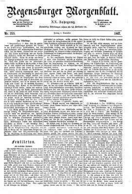 Regensburger Morgenblatt Freitag 8. November 1867