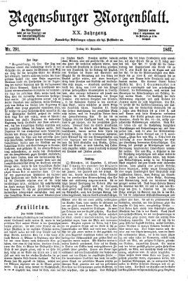 Regensburger Morgenblatt Freitag 20. Dezember 1867