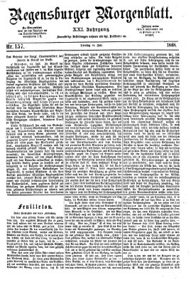 Regensburger Morgenblatt Dienstag 14. Juli 1868