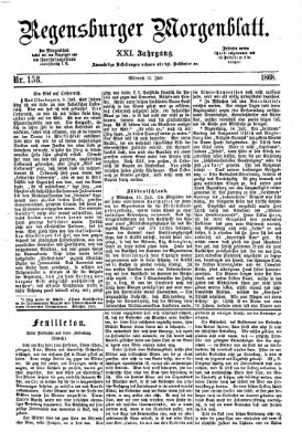 Regensburger Morgenblatt Mittwoch 15. Juli 1868