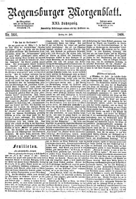 Regensburger Morgenblatt Freitag 24. Juli 1868