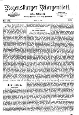 Regensburger Morgenblatt Freitag 31. Juli 1868
