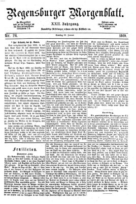 Regensburger Morgenblatt Samstag 30. Januar 1869