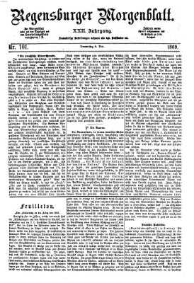 Regensburger Morgenblatt Donnerstag 6. Mai 1869