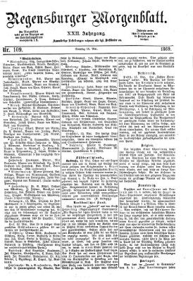 Regensburger Morgenblatt Sonntag 16. Mai 1869