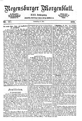 Regensburger Morgenblatt Donnerstag 27. Mai 1869