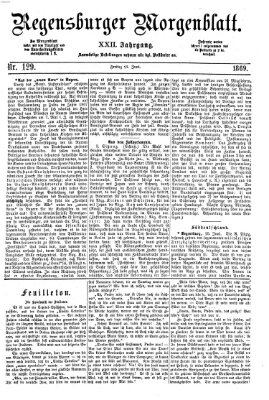 Regensburger Morgenblatt Freitag 11. Juni 1869