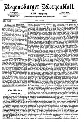 Regensburger Morgenblatt Freitag 18. Juni 1869