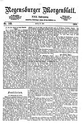 Regensburger Morgenblatt Freitag 30. Juli 1869