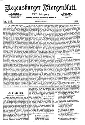 Regensburger Morgenblatt Dienstag 19. Oktober 1869