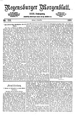 Regensburger Morgenblatt Freitag 5. November 1869