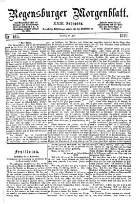 Regensburger Morgenblatt Dienstag 26. Juli 1870