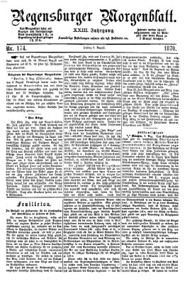 Regensburger Morgenblatt Freitag 5. August 1870