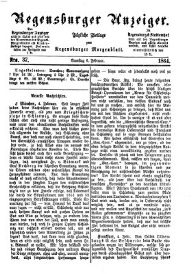 Regensburger Anzeiger Samstag 6. Februar 1864