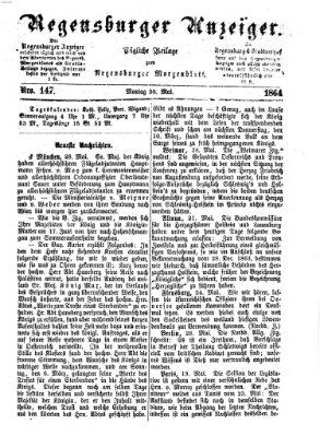 Regensburger Anzeiger Montag 30. Mai 1864