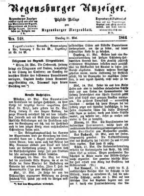 Regensburger Anzeiger Dienstag 31. Mai 1864