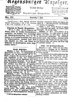 Regensburger Anzeiger Donnerstag 9. Juni 1864