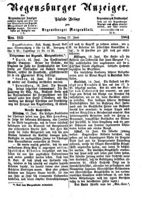 Regensburger Anzeiger Freitag 17. Juni 1864