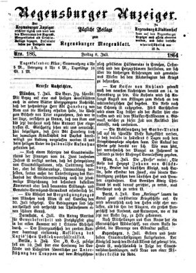 Regensburger Anzeiger Freitag 8. Juli 1864