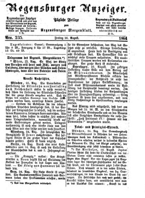 Regensburger Anzeiger Freitag 26. August 1864