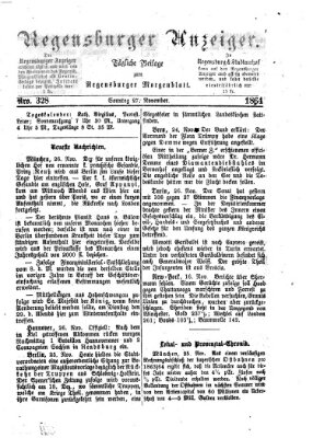 Regensburger Anzeiger Sonntag 27. November 1864