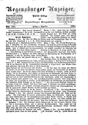 Regensburger Anzeiger Freitag 9. Dezember 1864