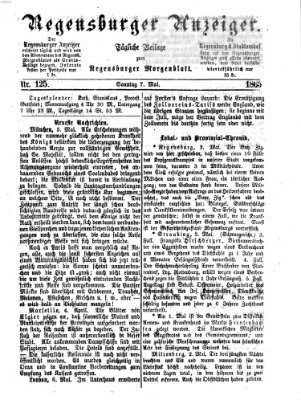 Regensburger Anzeiger Sonntag 7. Mai 1865