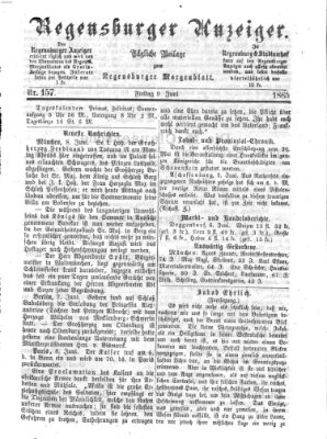 Regensburger Anzeiger Freitag 9. Juni 1865