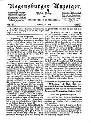 Regensburger Anzeiger Sonntag 13. Mai 1866