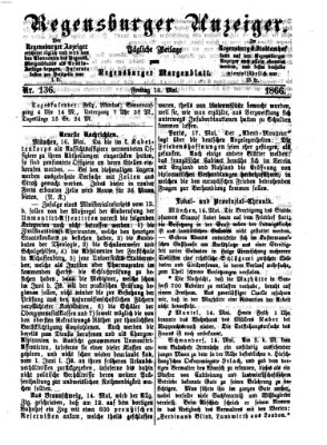 Regensburger Anzeiger Freitag 18. Mai 1866