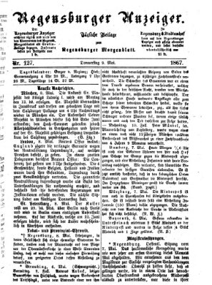 Regensburger Anzeiger Donnerstag 9. Mai 1867