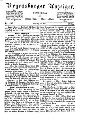 Regensburger Anzeiger Dienstag 14. Mai 1867