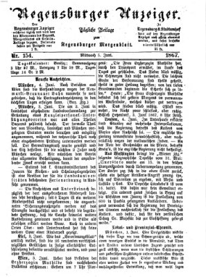 Regensburger Anzeiger Mittwoch 5. Juni 1867