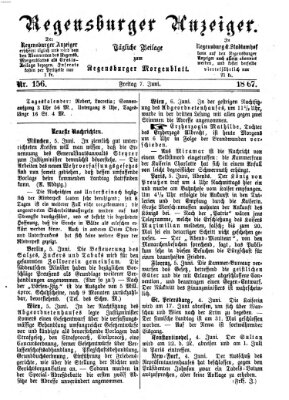 Regensburger Anzeiger Freitag 7. Juni 1867