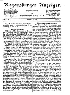 Regensburger Anzeiger Samstag 2. Mai 1868