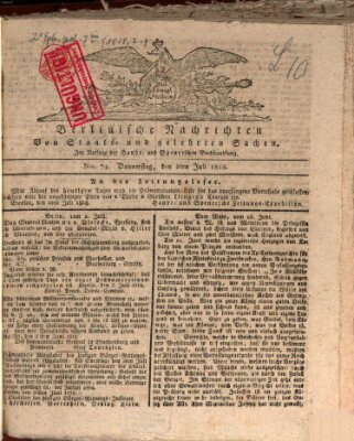 Berlinische Nachrichten von Staats- und gelehrten Sachen Donnerstag 2. Juli 1818