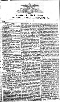 Berlinische Nachrichten von Staats- und gelehrten Sachen Mittwoch 3. Juni 1857