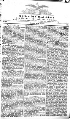 Berlinische Nachrichten von Staats- und gelehrten Sachen Samstag 18. Dezember 1858